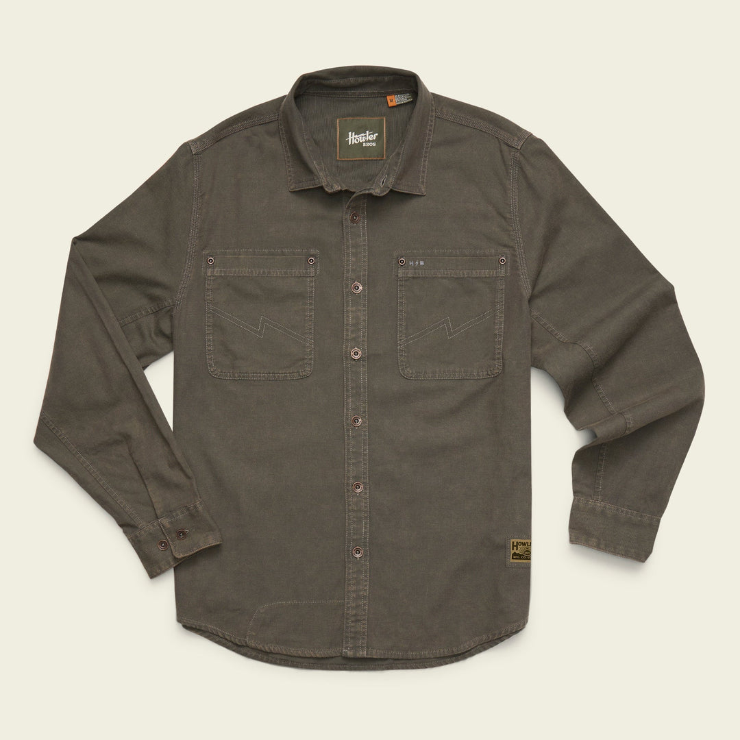 Howler Brothers HB Trade Shirt, Anthracite, front view