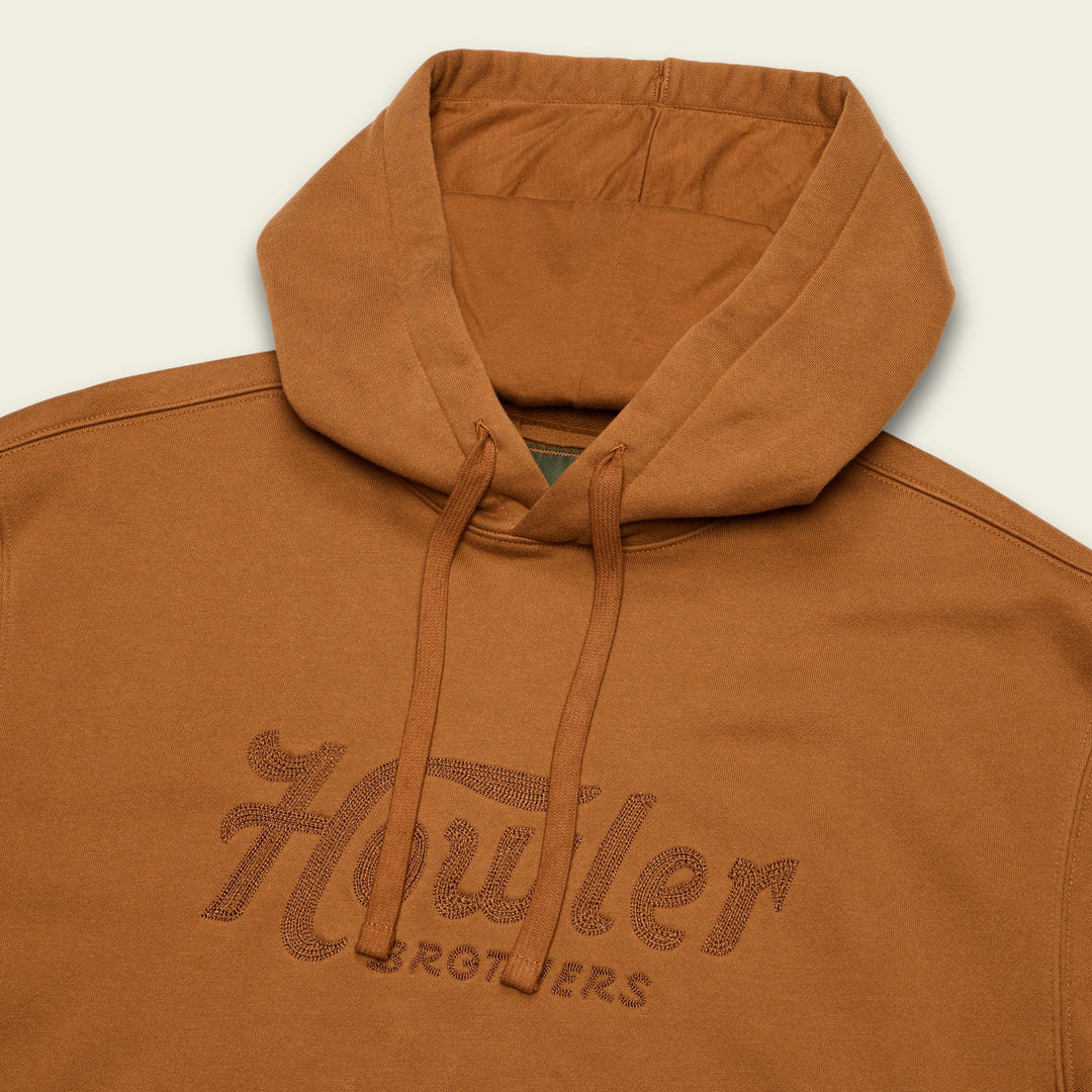 Howler Brothers HB Trade Hoodie, Workbench, angled view
