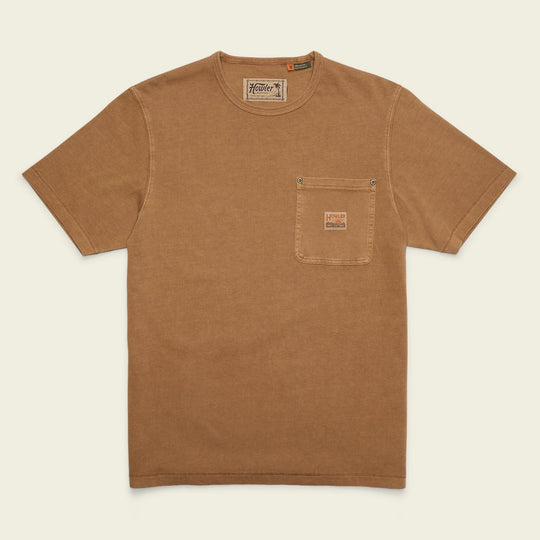 Howler Brothers HB Trade T-Shirt, Duck Brown, front view