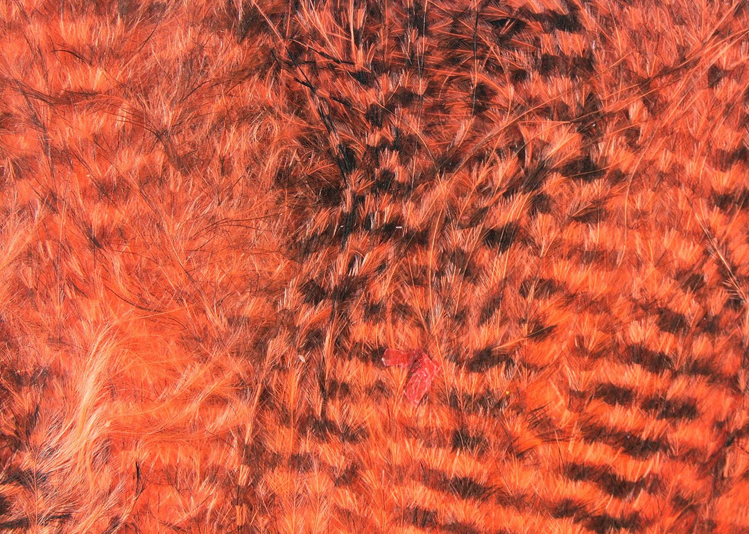Hareline Fine Black Barred Marabou Feathers