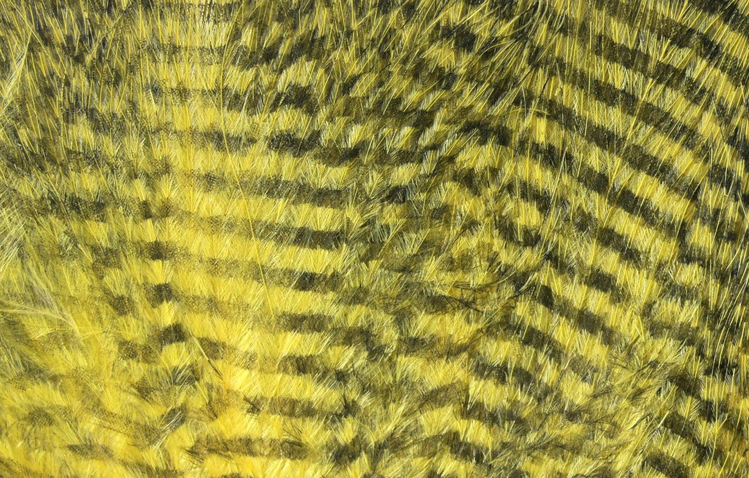 Hareline Fine Black Barred Marabou Feathers