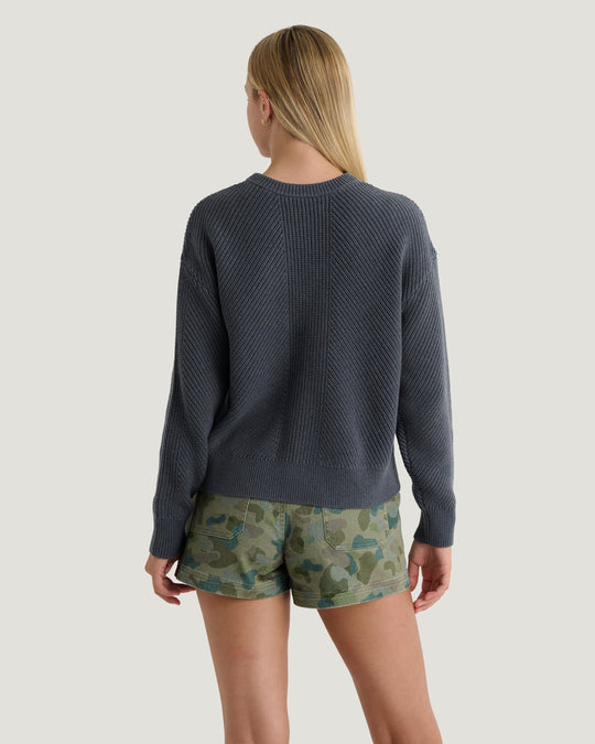Free Fly Women's Coastloom Crew Sweater, view 3