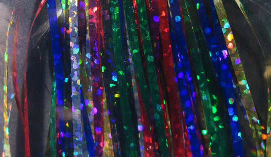 Hareline Saltwater Holographic Flashabou | Tailwaters Fly Fishing