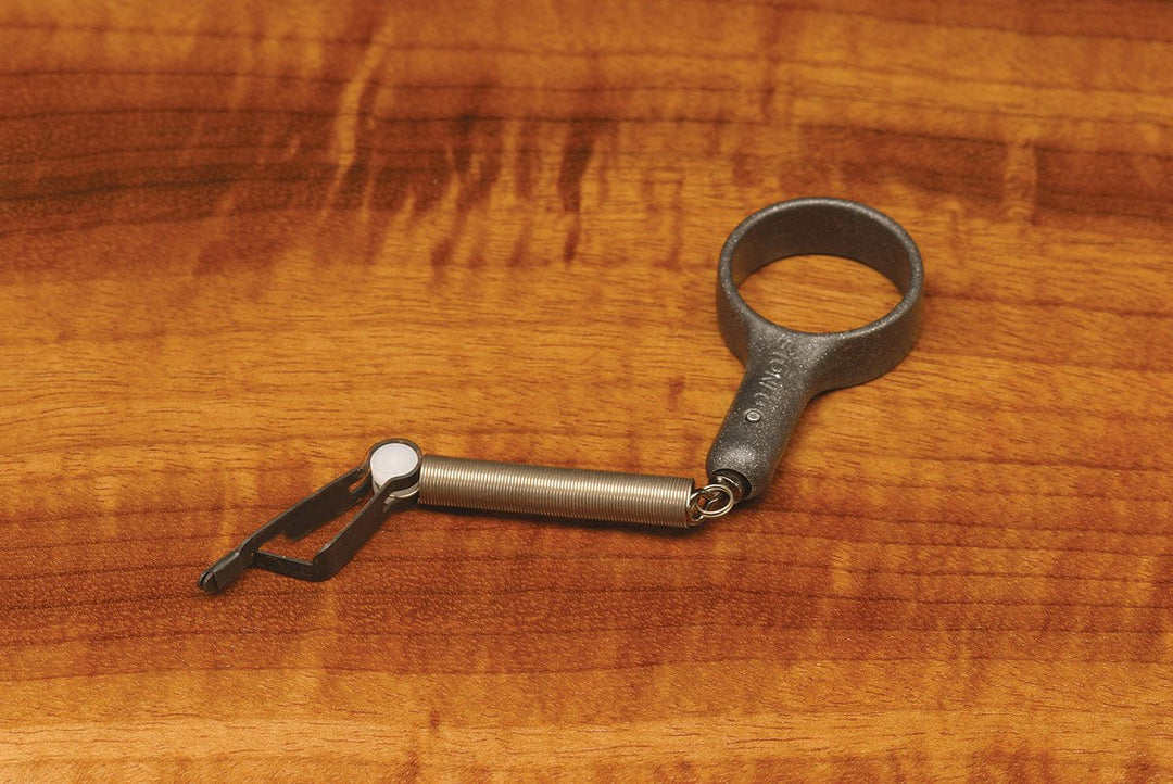 Hareline Stonfo Hackle Plier Long Spring