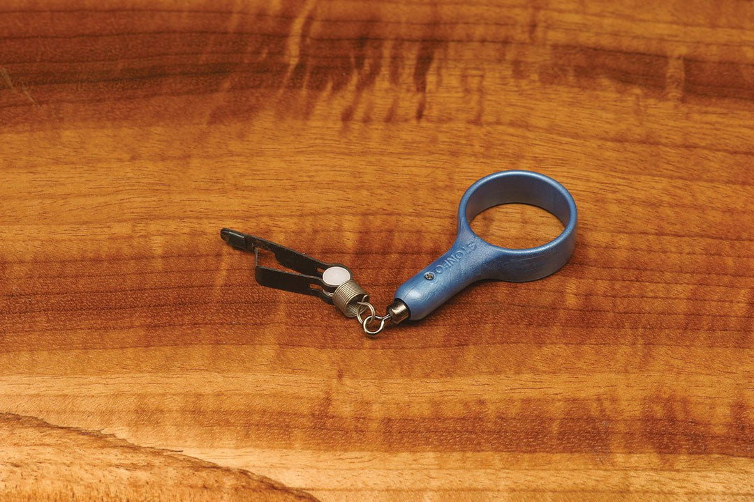 Hareline Stonfo Hackle Plier Short Spring | Tailwaters Fly Fishing