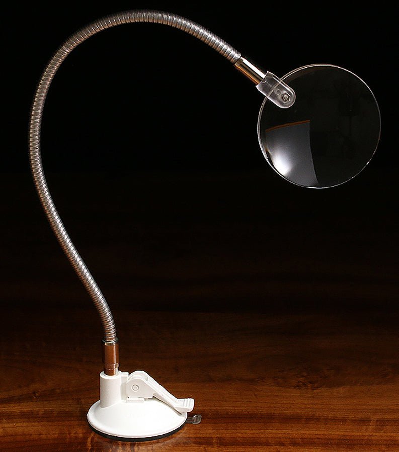 Hareline Stonfo Magnifying Glass With Suction Cup