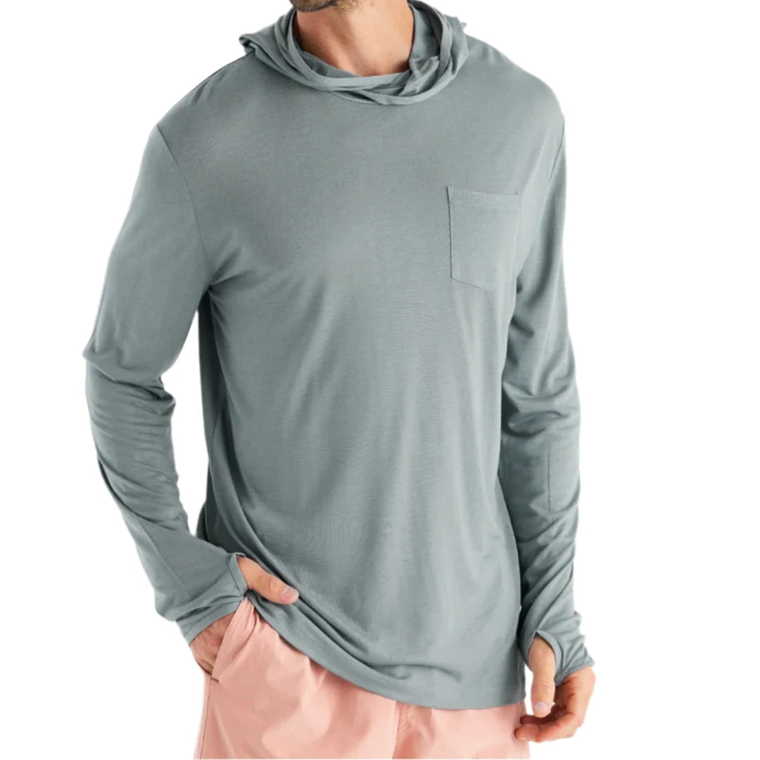 Free Fly Apparel Men's Bamboo Lightweight Hoodie | Tailwaters Fly Fishing