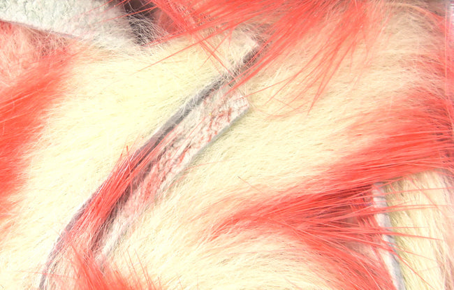 Hareline Rabbit Flesh Strips Two Tone | Tailwaters Fly Fishing