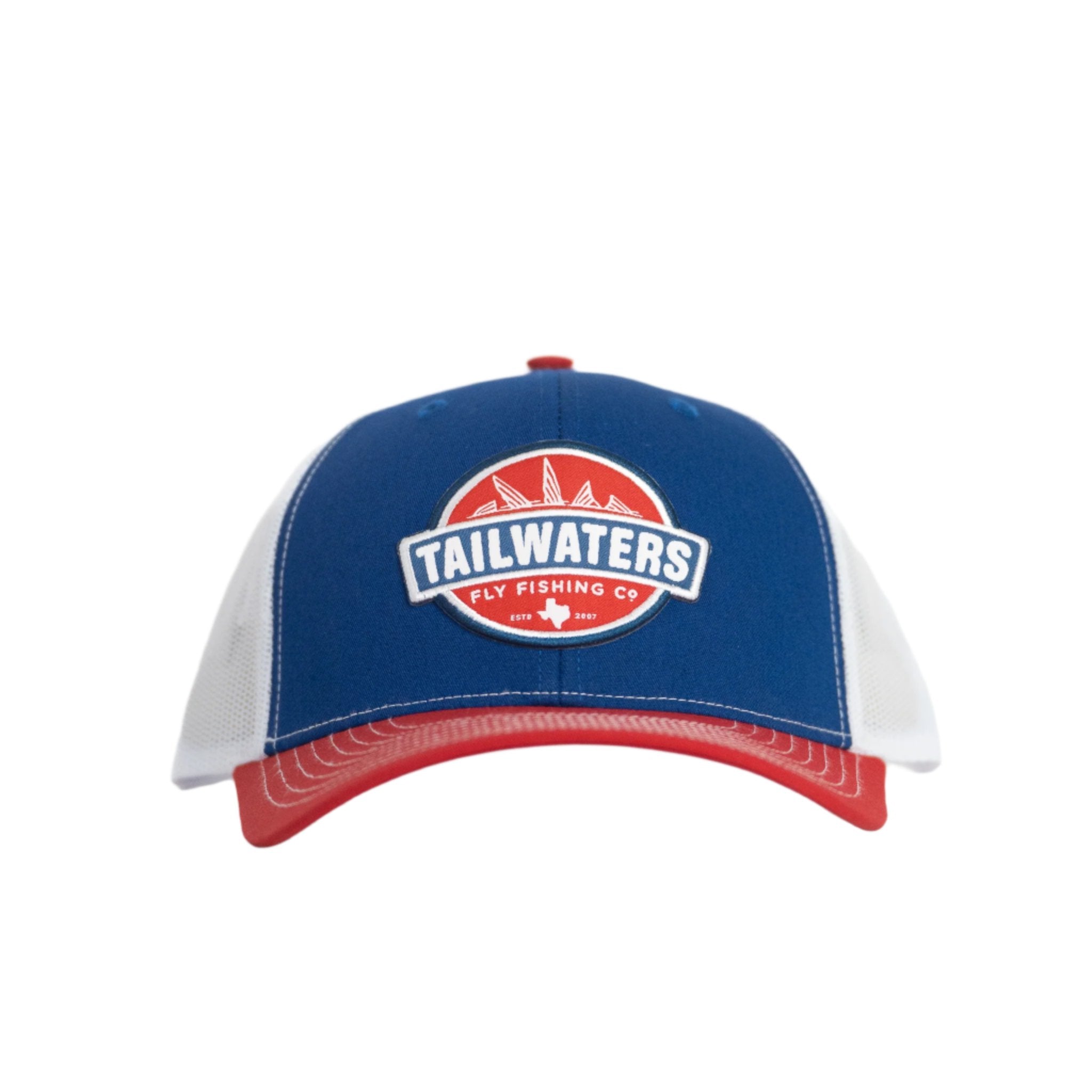 Tailwaters Fly Fishing Classic Logo Patch Trucker Hat | Tailwaters Fly Fishing