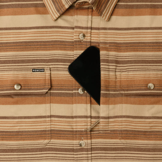 Poncho The Sedona Long Sleeve Shirt, view 7