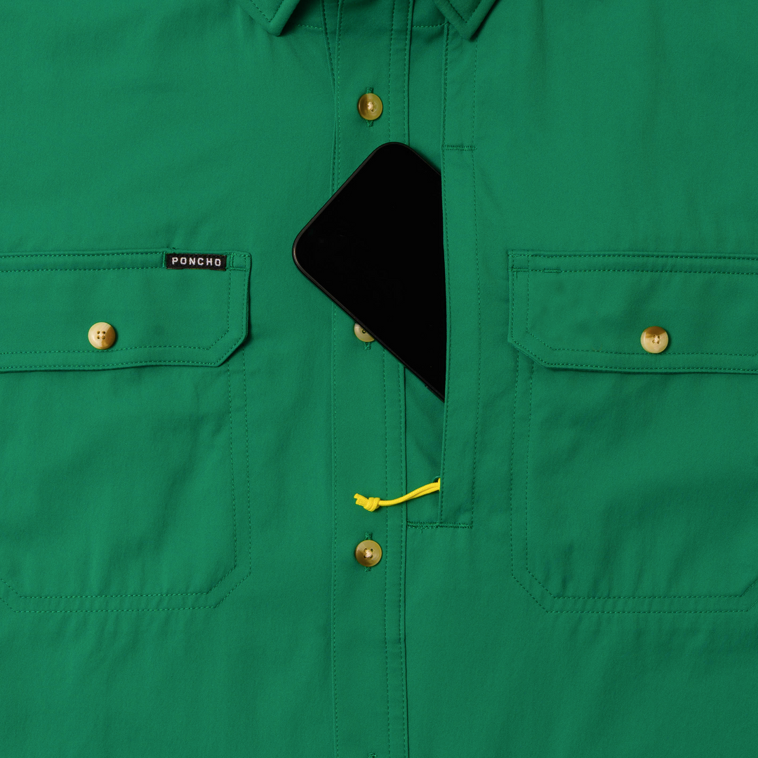 Poncho The Magnolia Short Sleeve Shirt, view 5