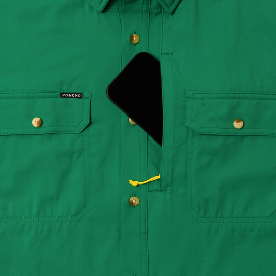 Poncho The Magnolia Short Sleeve Shirt, view 5