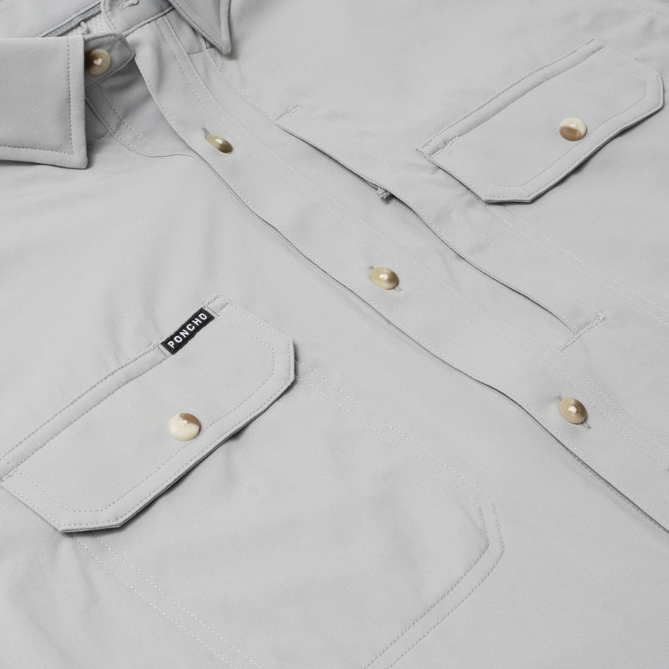 Poncho The Grey Fox Short Sleeve Shirt | Tailwaters Fly Fishing