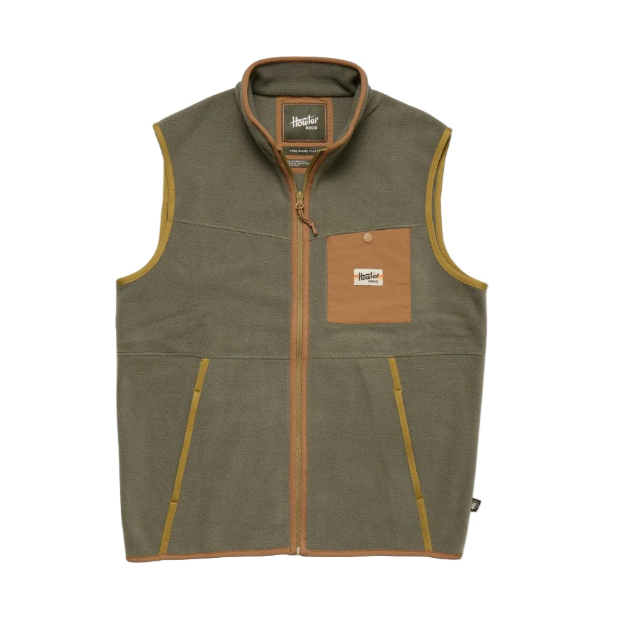 Howler Brothers Free Range Fleece Vest | Tailwaters Fly Fishing