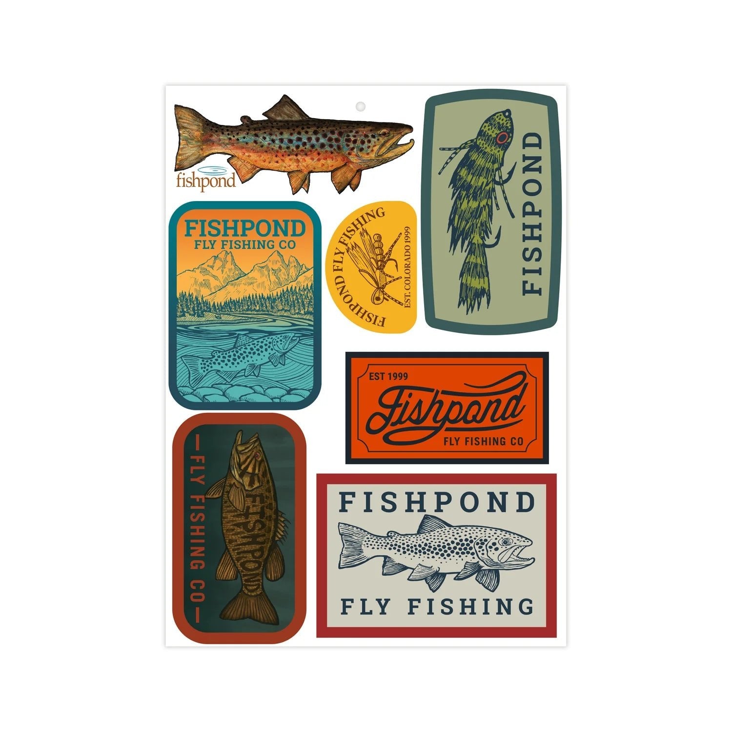 Fishpond Freshwater Sticker Kit | Tailwaters Fly Fishing