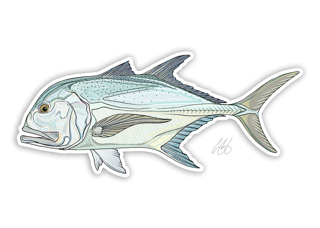 Casey Underwood GT Decal | Tailwaters Fly Fishing