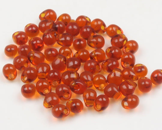Hareline Hump Back Glass Beads