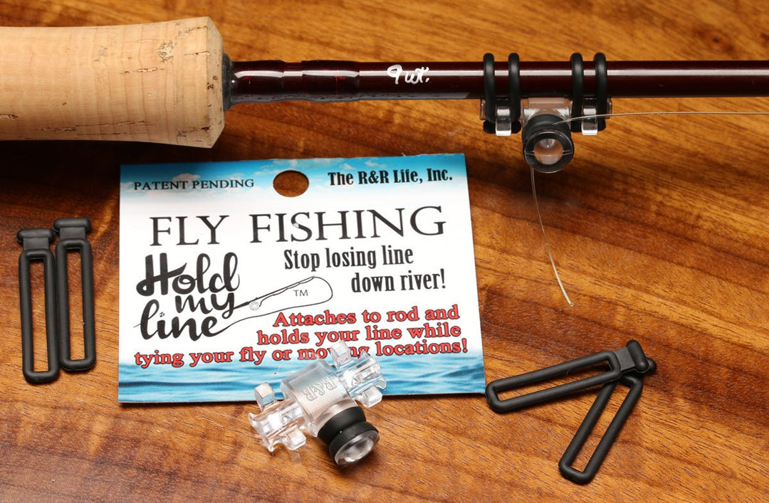 Hareline Hold My Line Fly Fishing Black | Tailwaters Fly Fishing