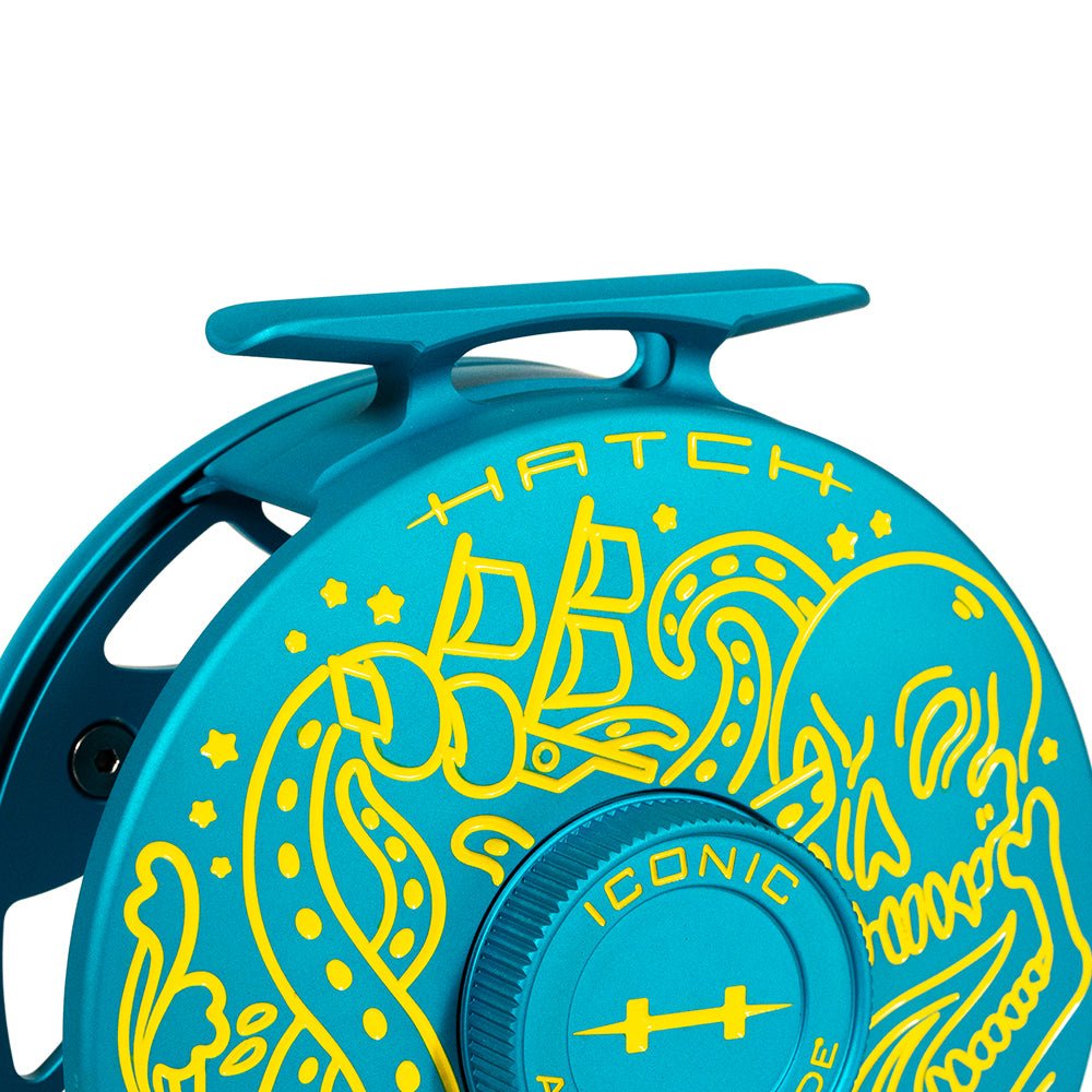 Hatch Custom Iconic - Kraken Edition Reel | Tailwaters Fly Fishing