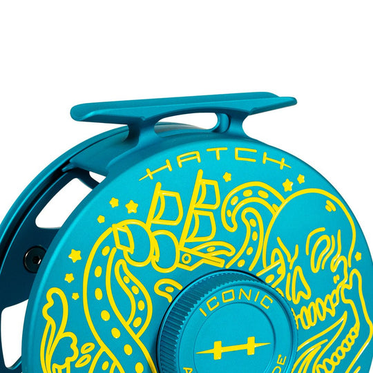 Hatch Custom Iconic - Kraken Edition Reel | Tailwaters Fly Fishing