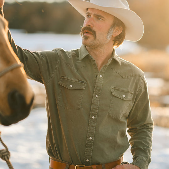 Poncho The Hidalgo Long Sleeve Shirt, view 2