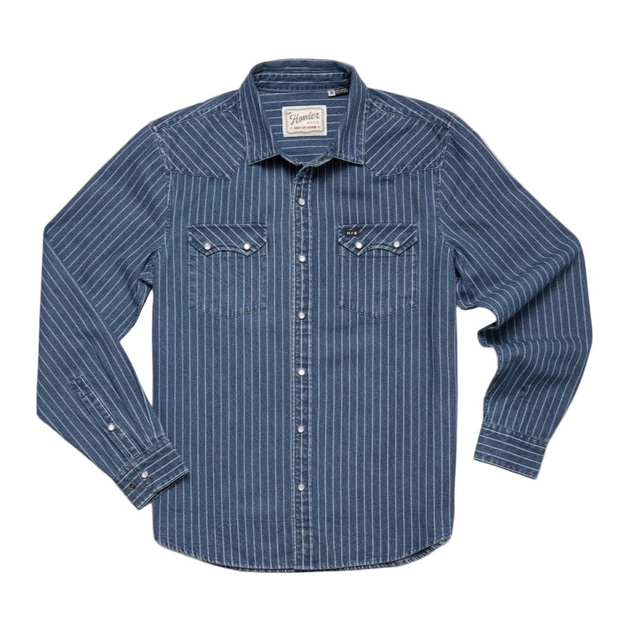 Howler Brothers Dust Up Denim Snapshirt | Tailwaters Fly Fishing