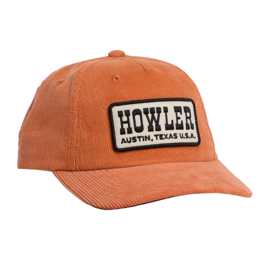 Howler Brothers Standard Hats : Howler Slab : Orange Corduroy - Sale | Tailwaters Fly Fishing
