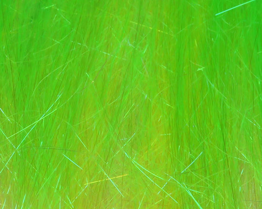Hareline Ice Dub Minnow Back Shimmer Fringe
