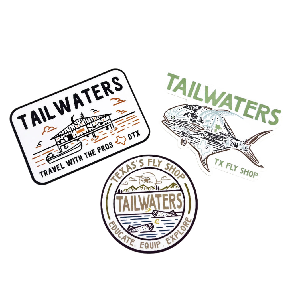 Tailwaters Fly Fishing x Bre Drake Sticker Pack | Tailwaters Fly Fishing