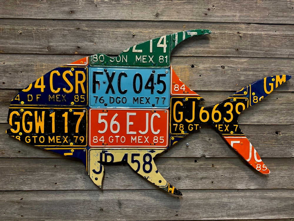 Mexico Grand Slam License Plate Art Bundle (Permit/Tarpon/Bonefish) | Tailwaters Fly Fishing