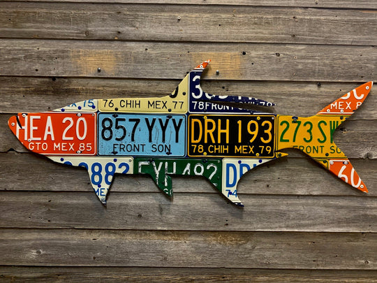 Mexico Grand Slam License Plate Art Bundle (Permit/Tarpon/Bonefish) | Tailwaters Fly Fishing