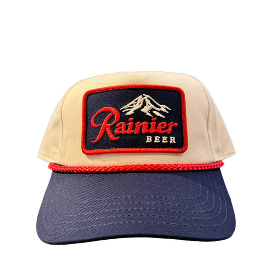 American Needle Canvas Roscoe Adjustable Hat - Rainier Beer