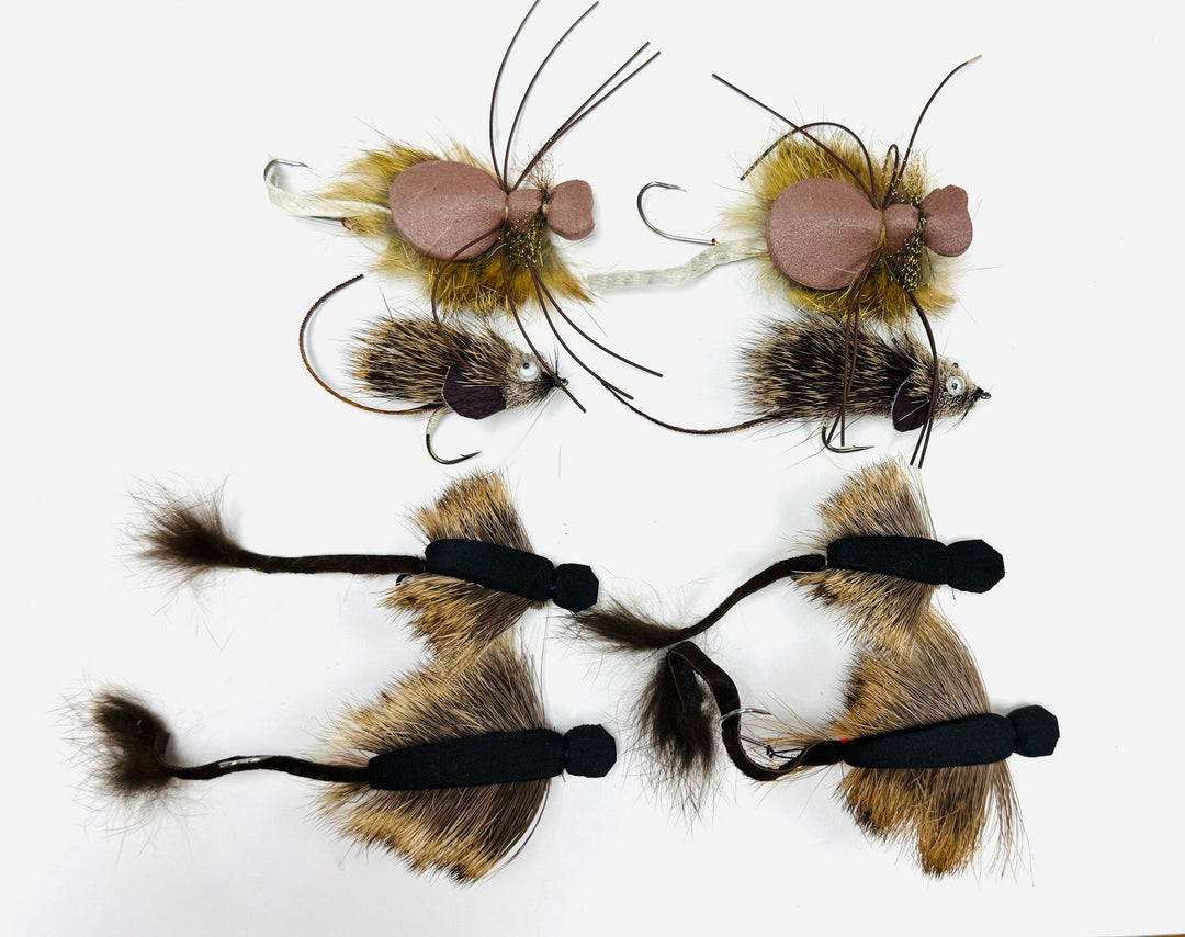 8 PCS MOUSE ASSORTMENT | Tailwaters Fly Fishing