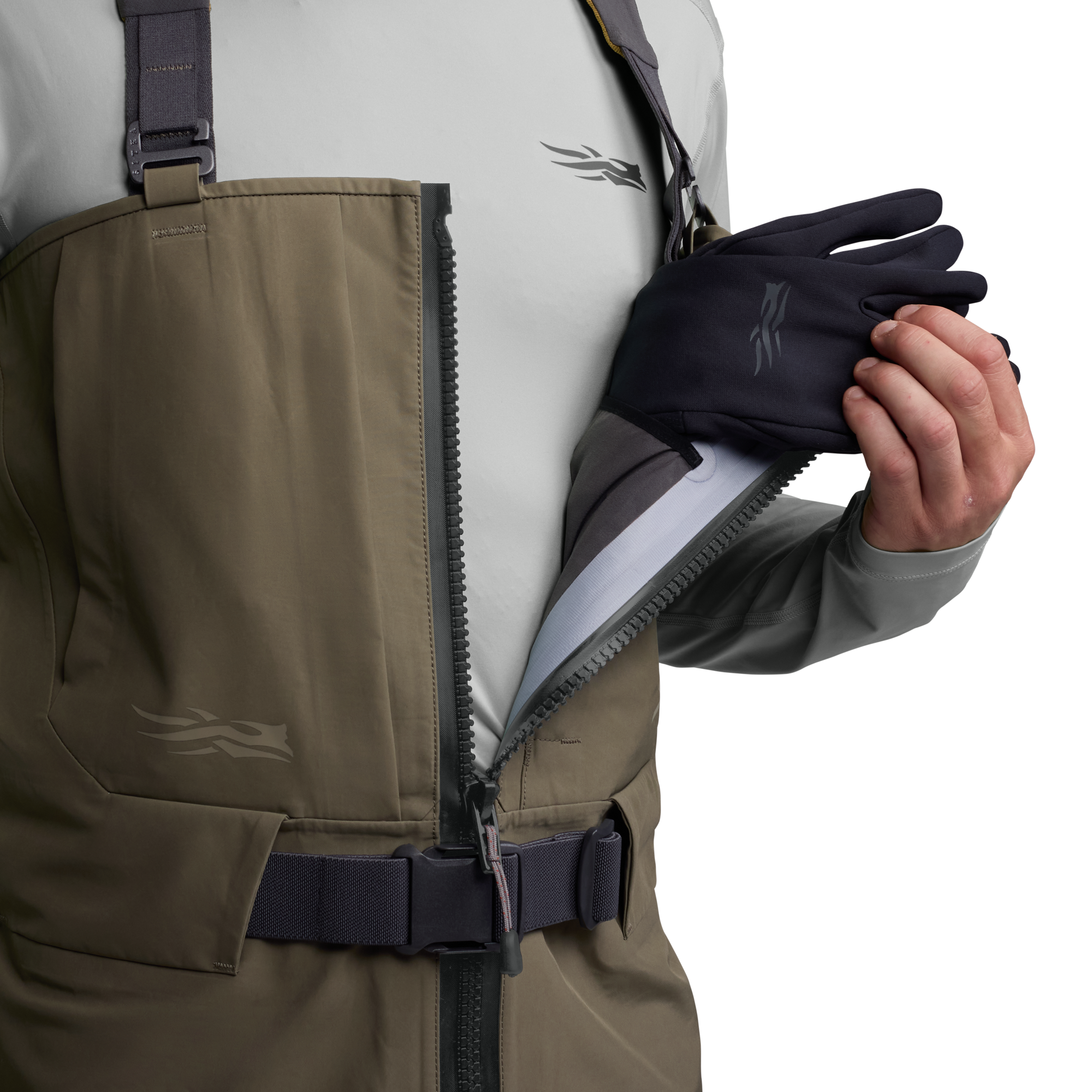 Sitka CrossCurrent Zip GTX Stockingfoot Wader | Tailwaters Fly Fishing