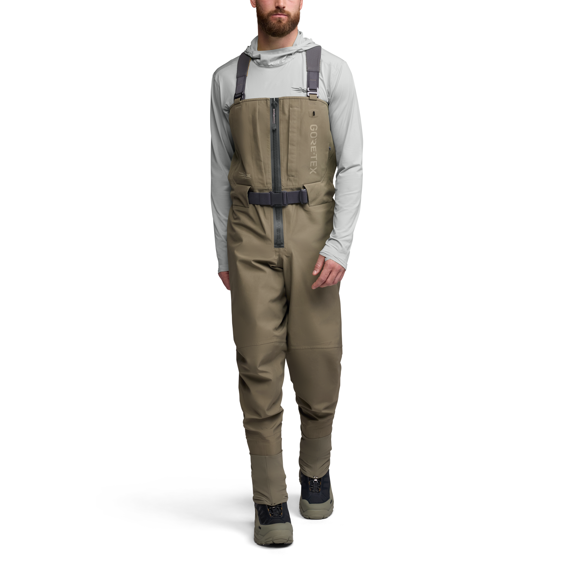 Sitka CrossCurrent Zip GTX Stockingfoot Wader | Tailwaters Fly Fishing