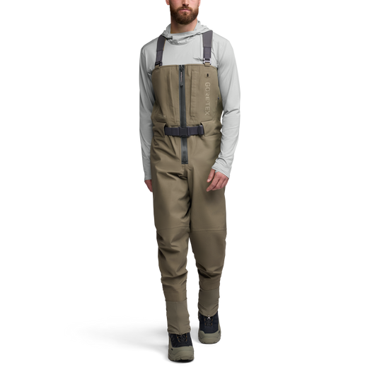 Sitka CrossCurrent Zip GTX Stockingfoot Wader | Tailwaters Fly Fishing