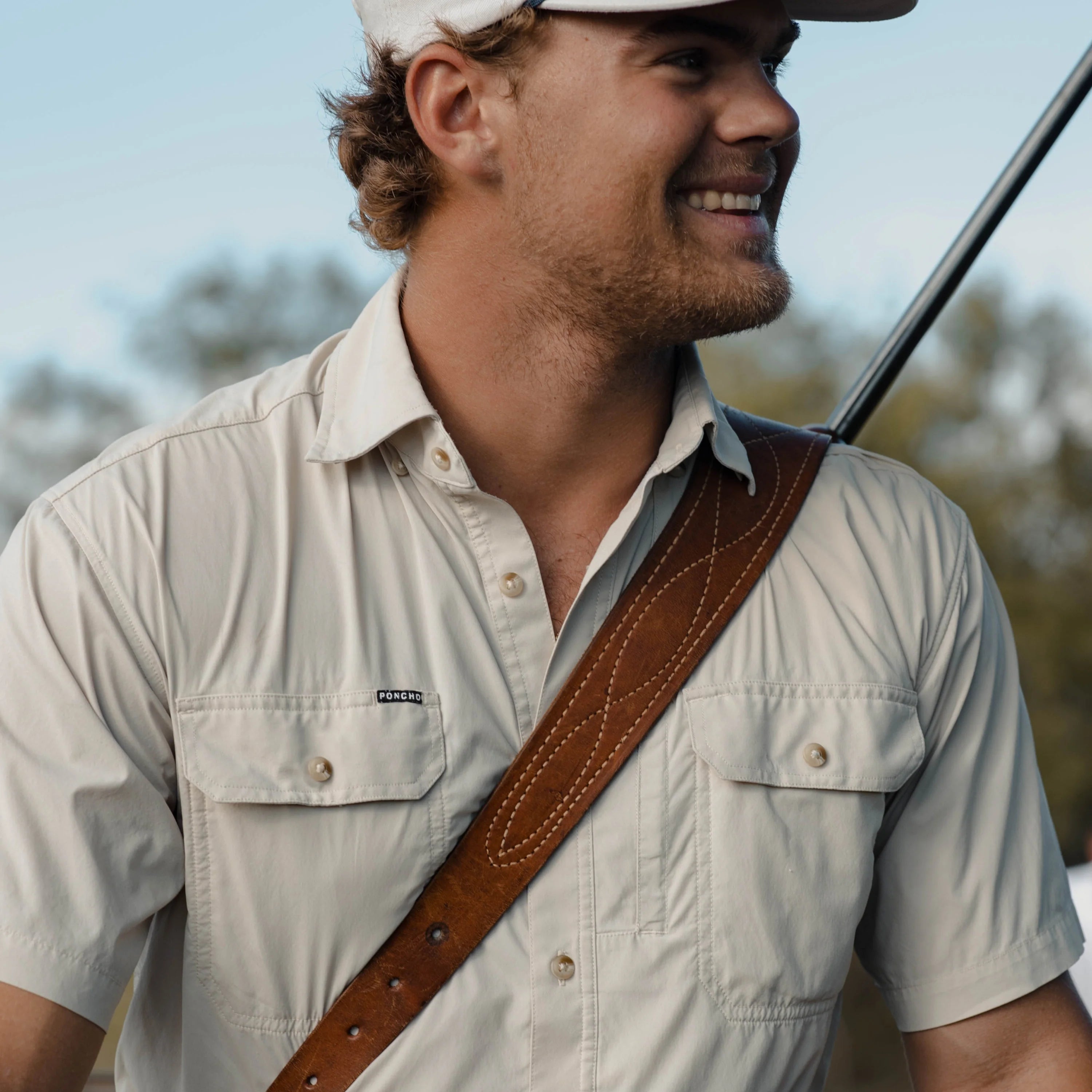 Poncho The Brown Bear Short Sleeve Shirt | Tailwaters Fly Fishing