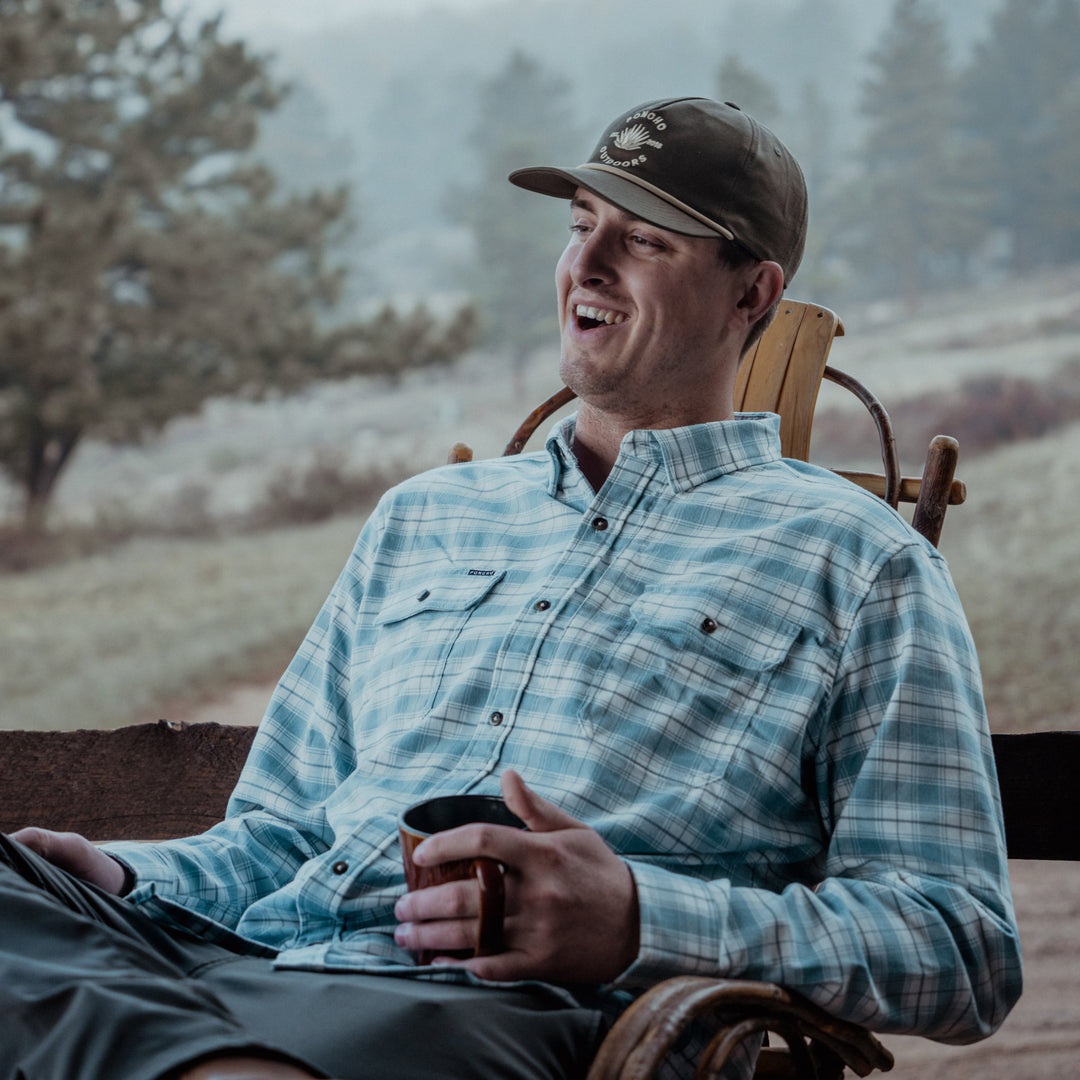 Poncho The Blue Bison Long Sleeve Shirt, view 13