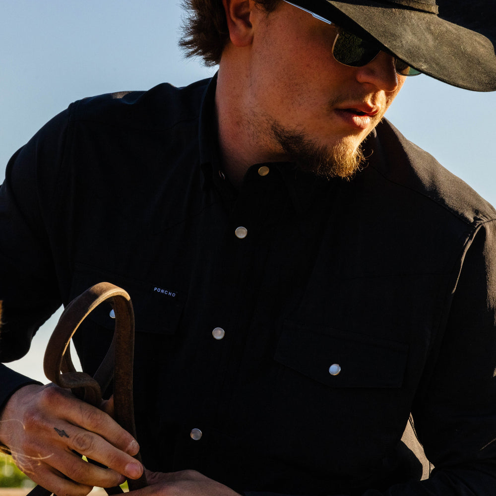 Poncho The Piedras Negras Long Sleeve Shirt | Tailwaters Fly Fishing