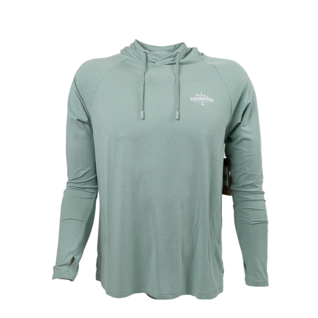 Tailwaters Fly Fishing Logo W's Sync Sunshirt Hoody | Tailwaters Fly Fishing