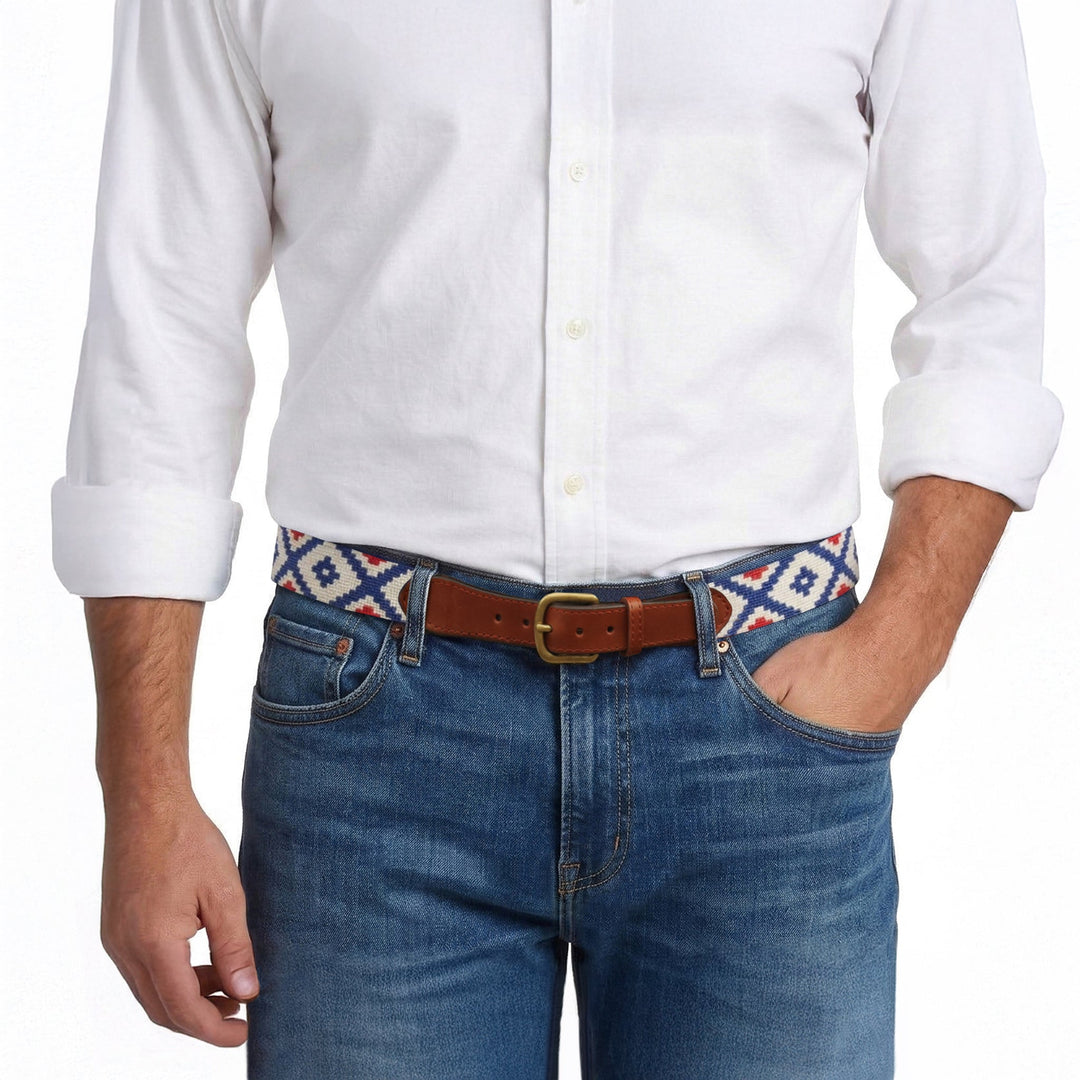 Smathers & Branson Gaucho Rojo Belt, view 7