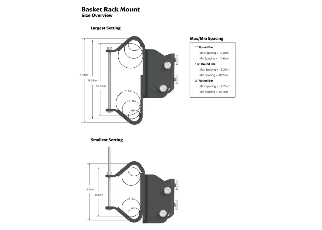 Kammok Crosswing Basket Mount Kit | Tailwaters Fly Fishing