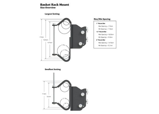 Kammok Crosswing Basket Mount Kit | Tailwaters Fly Fishing