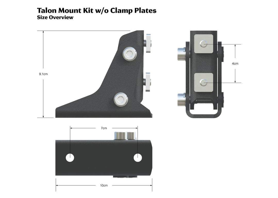 Kammok Crosswing Talon Mount Kit | Tailwaters Fly Fishing