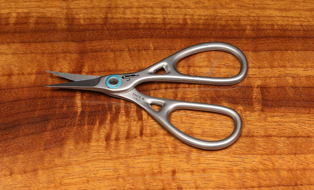 Hareline Kopter ABSOLUTE Straight Blade Micro serrated Edge Thin Point Scissors | Tailwaters Fly Fishing
