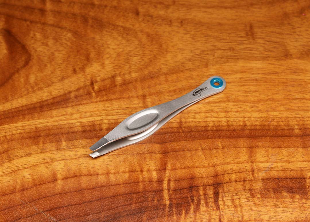 Hareline Kopter ULTIMATE Slant Point Tweezers | Tailwaters Fly Fishing
