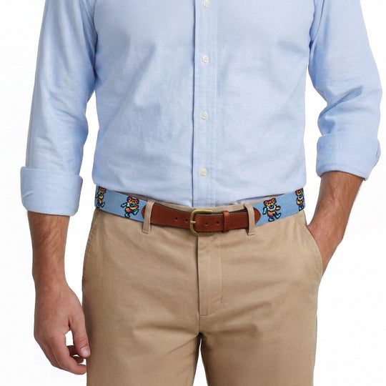 Smathers & Branson Dancing Bears Tie Dye Belt | Tailwaters Fly Fishing