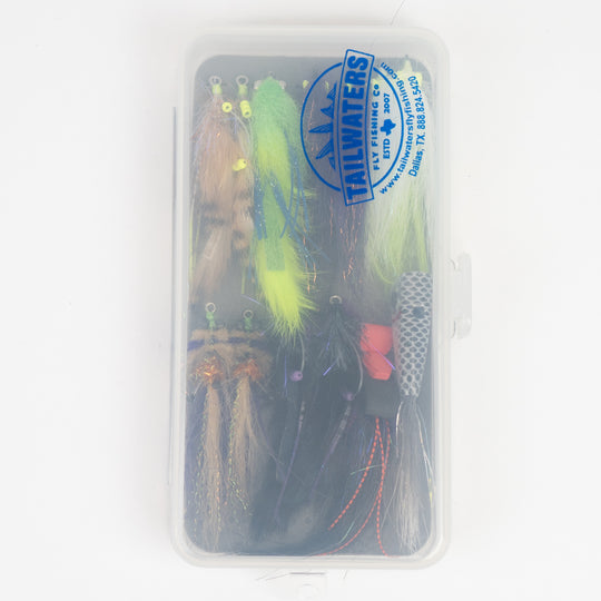 Louisiana Redfish Custom Fly Selection | Tailwaters Fly Fishing