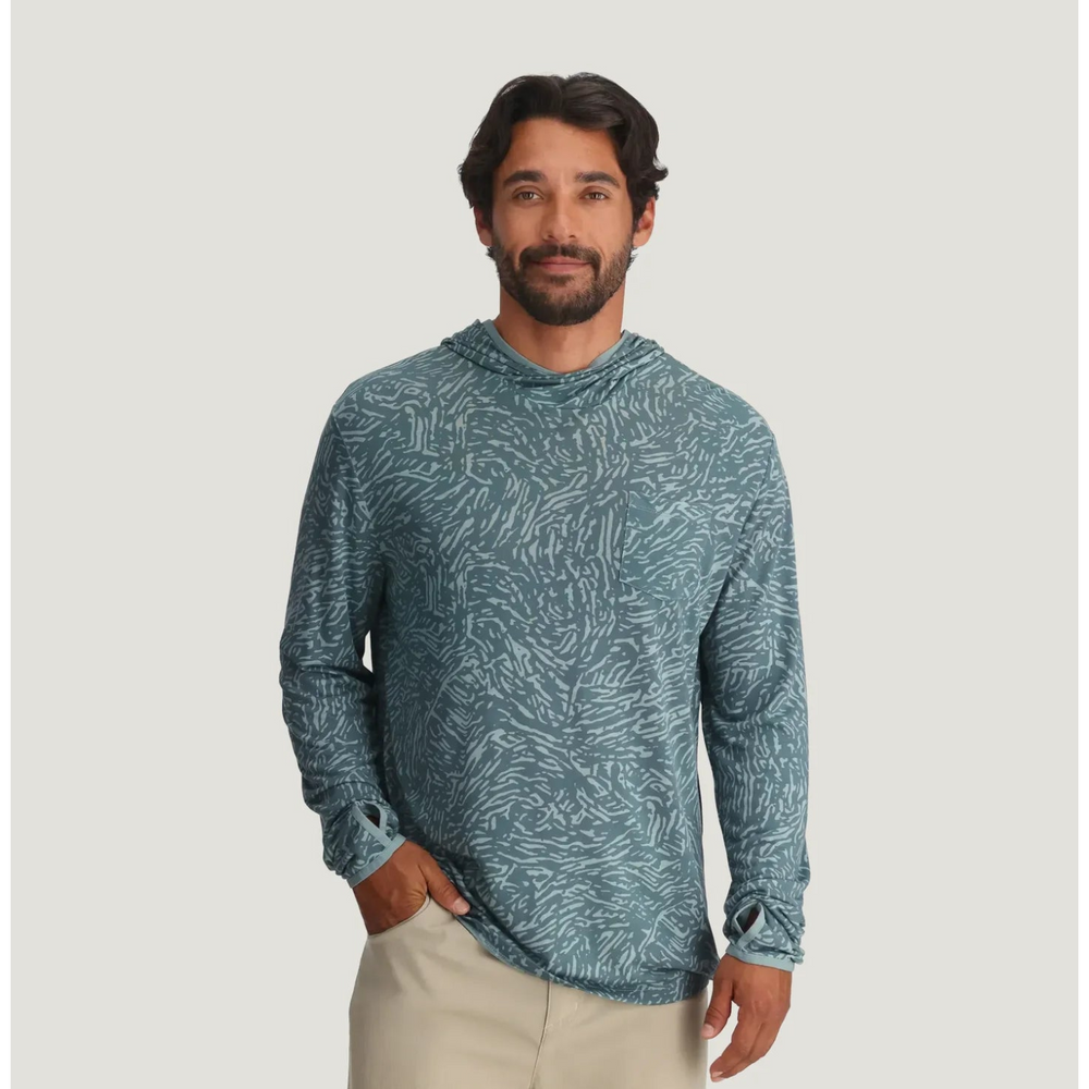 Free Fly Apparel Men's Bamboo Lightweight Hoodie | Tailwaters Fly Fishing