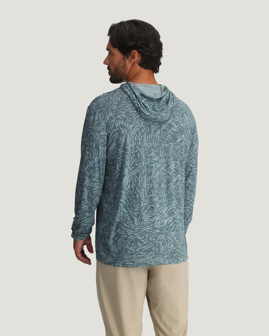 Free Fly Apparel Men's Bamboo Lightweight Hoodie | Tailwaters Fly Fishing